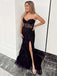 Popular Mermaid Tulle Appliques Sweetheart Long Sleeves Long Evening Prom Dresses, Custom Strapless Prom Dresses, BGS0279