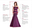 Sheath Spaghetti Straps Tulle Long Evening Prom Dresses, Mermaid Custom Prom Dresses, MR8291