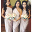 One Shoulder Jersey Elegant Cheap Long Bridesmaid Dresses, BG51639