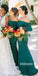 Popular Off the Shoulder Long Bridesmaid Dresses GDW104