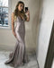 Mermaid Sexy Unique Cheap Long Prom Wedding Bridesmaid Dresses, BGP226