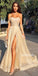 Popular Sparkle Side Split Long Prom Dresses FP1117