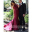2 Pieces Haler Mermaid Sexy Cheap Long Bridesmaid Prom Dresses, BGP035