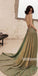 A-line Open Back Popular Long Prom Dresses FP1156
